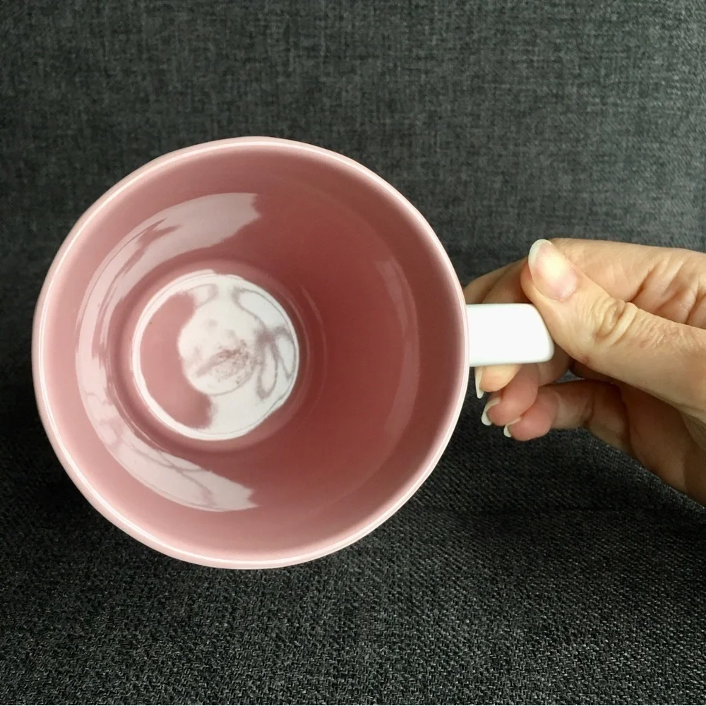 “World’s Best Grandma” Coffee Mug, White, Pink, Black, 16 oz